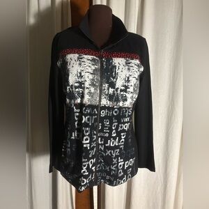 Dolcezza Graphic Print Ladies Jacket-Large-NWT